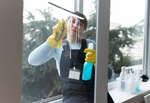 Nettoyage de vitres intérieures et extérieures à Saint-Pal-de-Mons